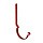 Крюк удлиненный усиленный модернизированный с комплектом крепления, 90/125 (00000032154)
