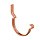Крюк короткий усиленный модернизированный с комплектом крепления, 90/125 (00000032497)
