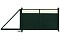 Ворота откатные Эстет Плюс 2,0х3,5 RAL 6005/1014