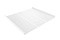 Фальц двойной стоячий Line 0,5 Satin с пленкой на замках RAL 9003 сигнальный белый