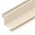 3-D Угол сайдинга 100х100 внутр. фактур. (Слоновая кость матовый (RAL1015))