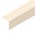 Планка угловая внешняя 100х100мм фактурная (Слоновая кость матовый (RAL1015))