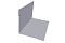 Угол внутренний 30х30 0,5 Satin с пленкой RAL 7004 сигнальный серый