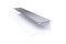 Планка П-образная 0,5 Satin с пленкой RAL 7004 сигнальный серый