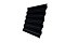 Профнастил HC35R Grand Line 0,5 PurLite Мatt RAL 9005 черный