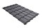 Профиль волновой квадро профи 0,45 Drap TX RAL 7004 сигнальный серый