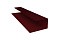 Планка П-образная 0,45 PE-Double с пленкой RAL 3005 красное вино