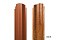 Штакетник П-образный В 0,45 Print Twincolor Antique Wood