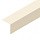 Планка угловая внешняя 100х100мм (Слоновая кость (RAL1015))