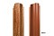 Штакетник П-образный А фигурный 0,45 Print-Double Antique Wood