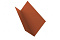 Планка примыкания 150х250 0,5 Velur20 RAL 8004 терракота